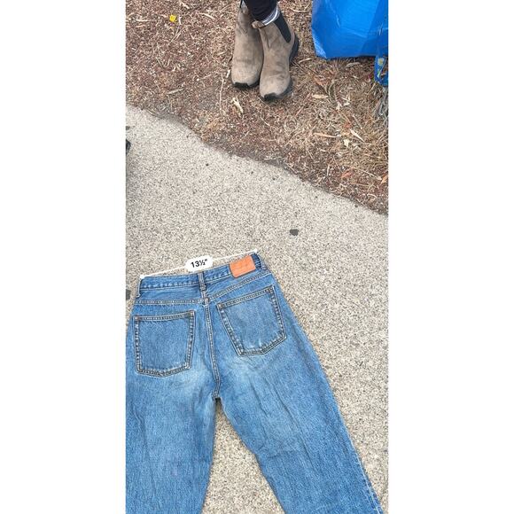 Everlane The 90s Cheeky Jeans Size 27 High Rise Straight Organic Cotton - Picture 6 of 9